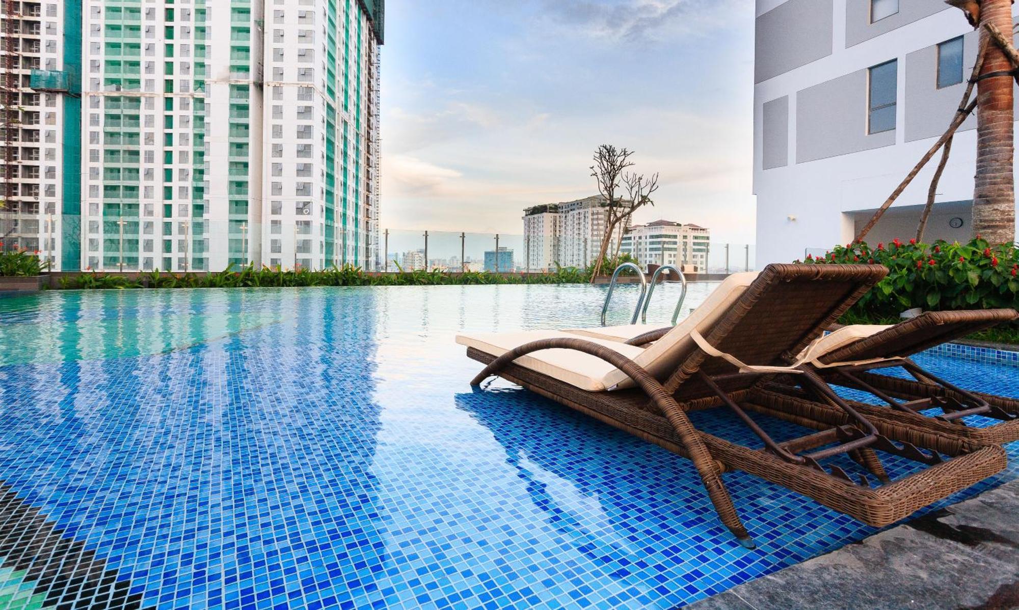 Saigon Banhada - Rivergate - Infinity Pool Ho Şi Min Dış mekan fotoğraf